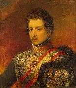 George Dawe Portrait of Peter Graf von der Pahlen russian Cavalry General. Spain oil painting artist